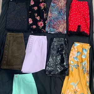 skirt bundle / lot
